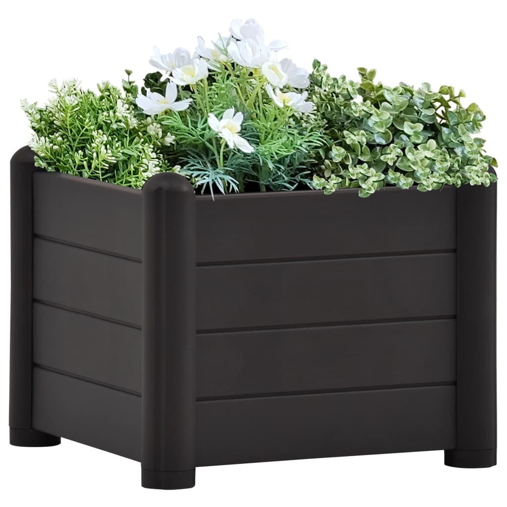 Garten-Hochbeet Pp Stein 100X43X35 Cm