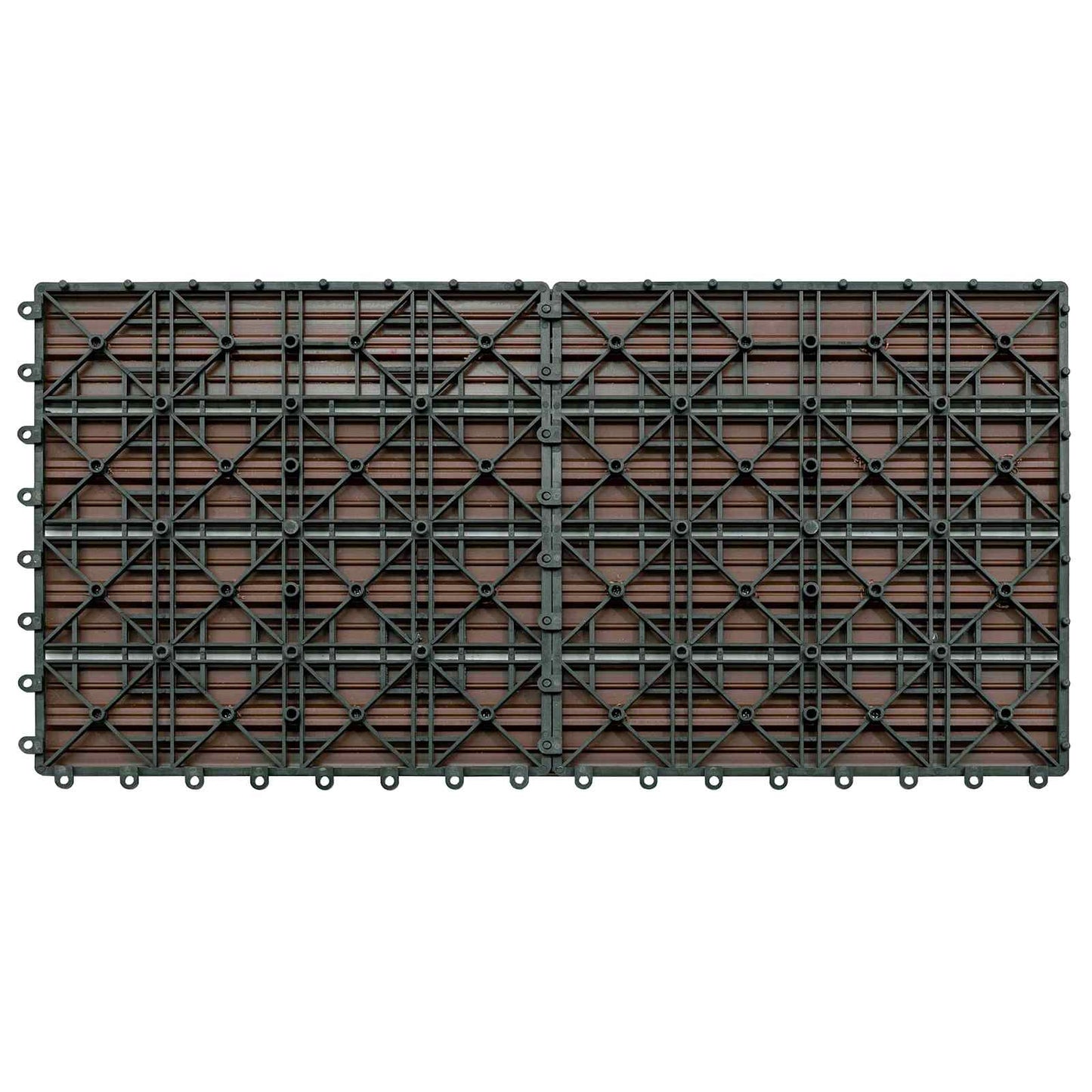 Terrassenfliese 6 Pcs 60 X 30 Cm Wpc