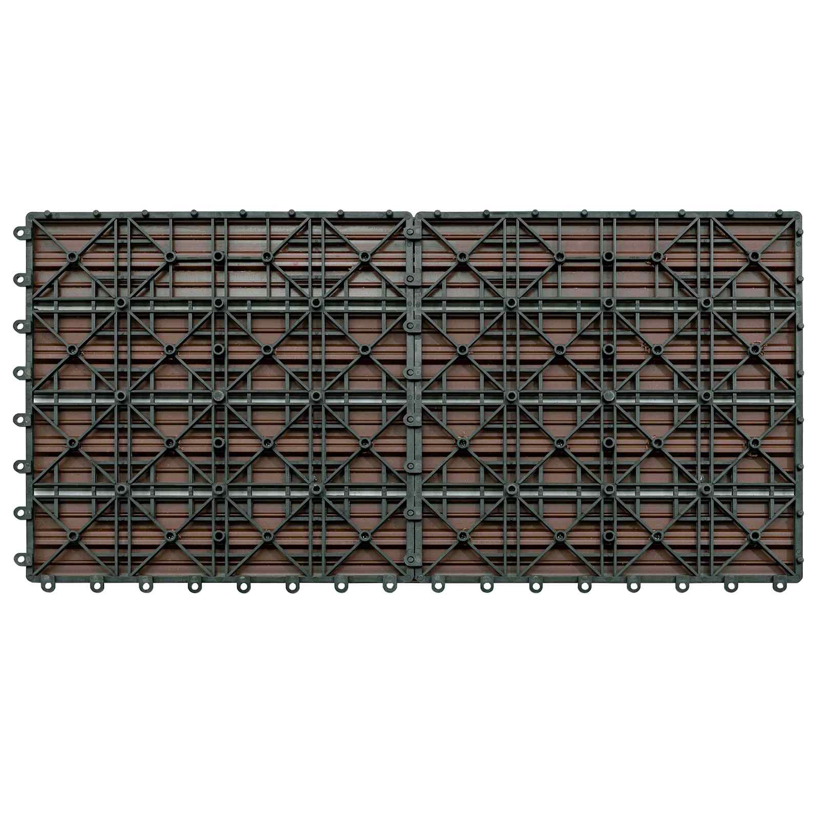 Terrassenfliese 6 Pcs 60 X 30 Cm Wpc
