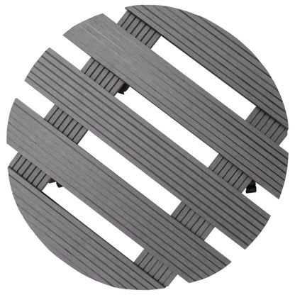 Pflanzenroller 2 Stk. Ø30X7,5 Cm Wpc
