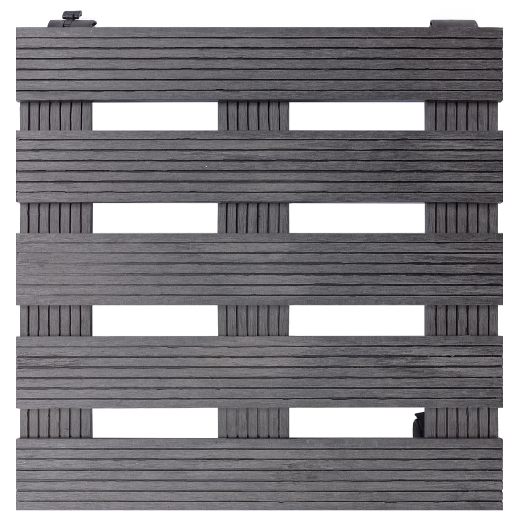 Pflanzenroller 2 Stk. 30X30X7,5 Cm Wpc