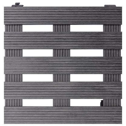 Pflanzenroller 2 Stk. 30X30X7,5 Cm Wpc