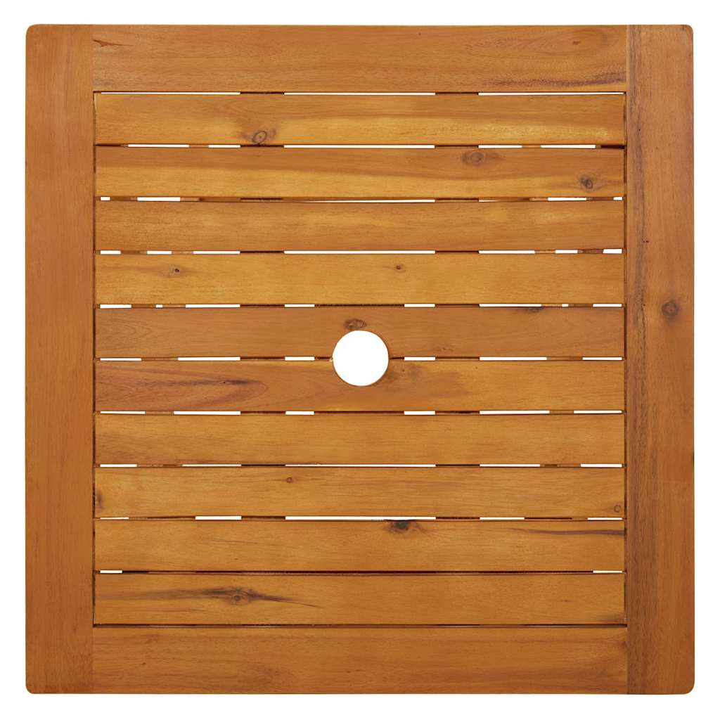 Klappbarer Gartentisch 60X60X75 Cm Massivholz Akazie