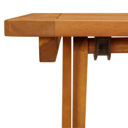 Klappbarer Gartentisch 60X60X75 Cm Massivholz Akazie