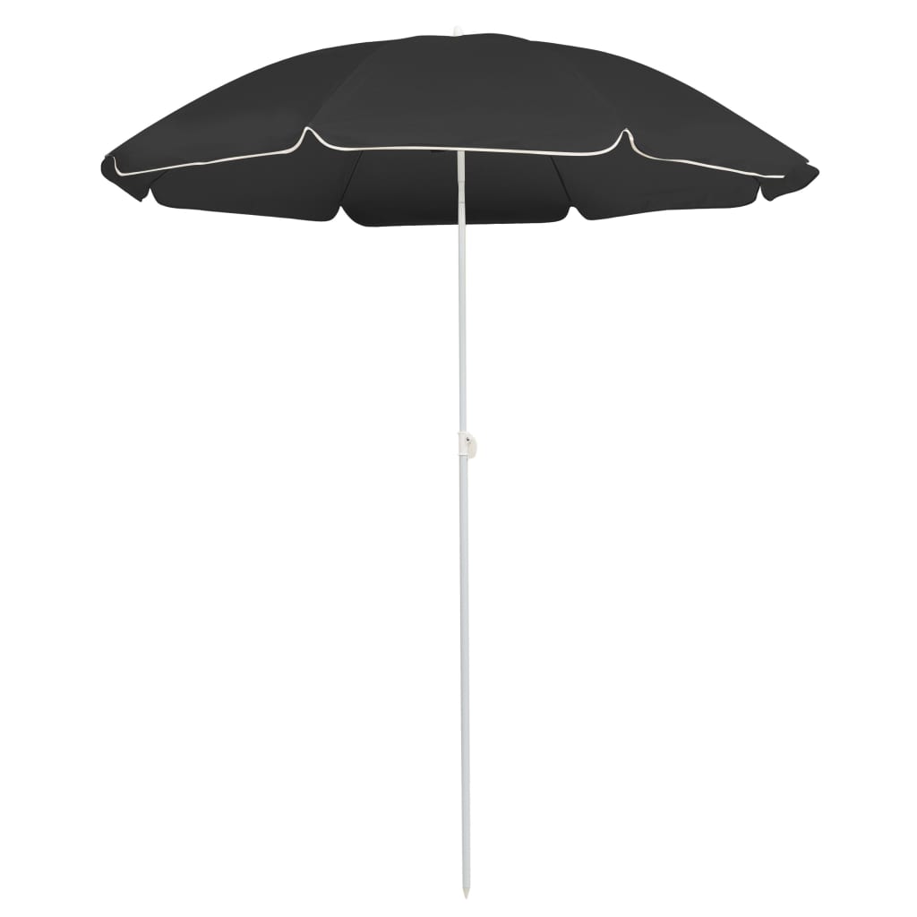 Sonnenschirm Mit Stahlmast 180 Cm