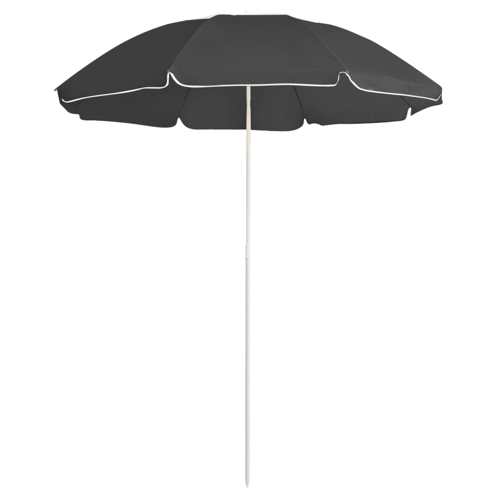 Sonnenschirm Mit Stahlmast 180 Cm