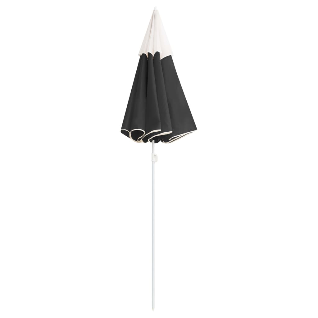 Sonnenschirm Mit Stahlmast 180 Cm