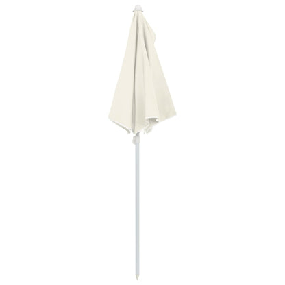 Halb-Sonnenschirm Mit Mast 180X90 Cm