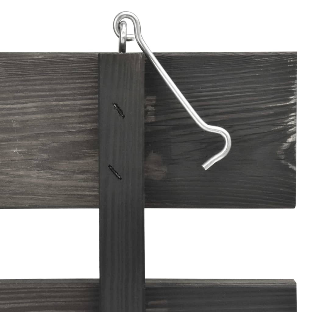 Mülltonnenbox Für 210X75X121 Cm Kiefer Massivholz
