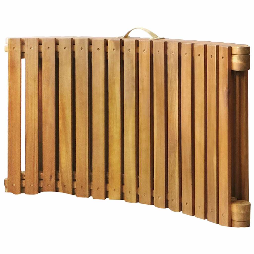 Sonnenliege Mit Auflage Akazie Massivholz