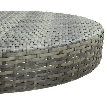 5-Tlg. Gartenbar-Set Mit Kissen Poly Rattan