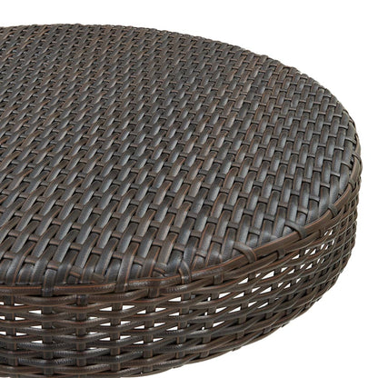 3-Tlg. Gartenbar-Set Poly Rattan