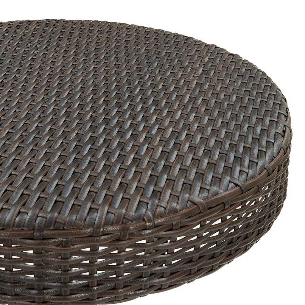 5-Tlg. Gartenbar-Set Poly Rattan