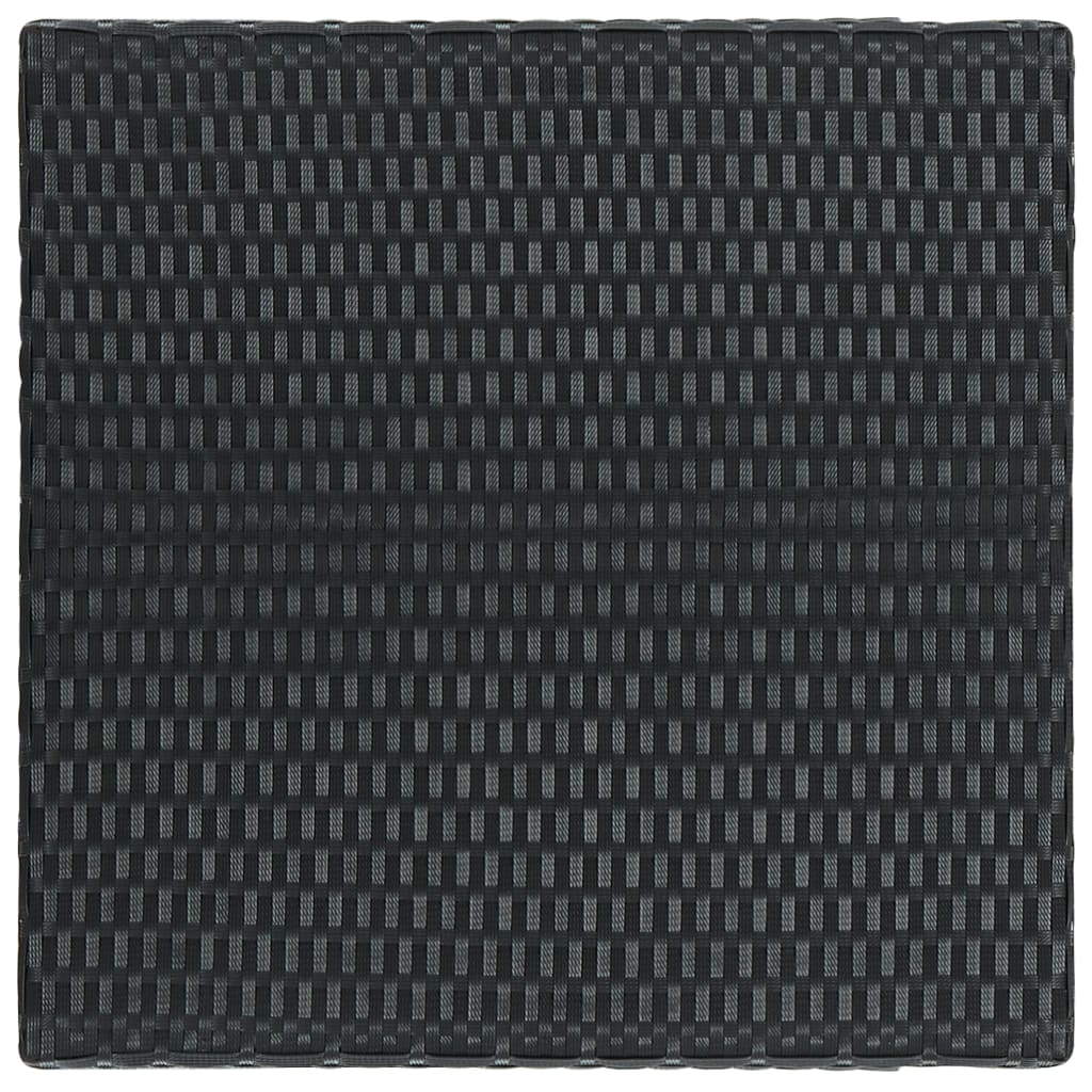5-Tlg. Gartenbar-Set Mit Kissen Poly Rattan