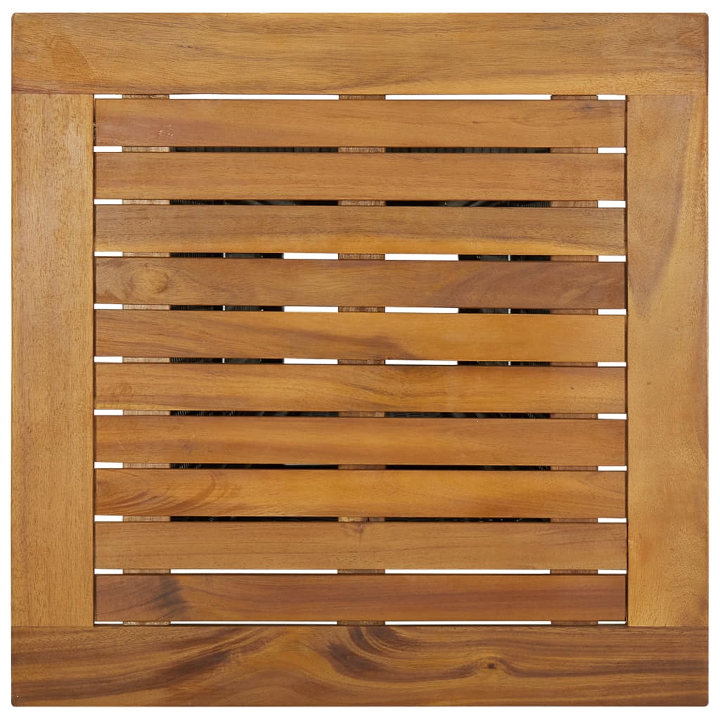 3-Tlg. Gartenbar-Set Mit Kissen Poly Rattan