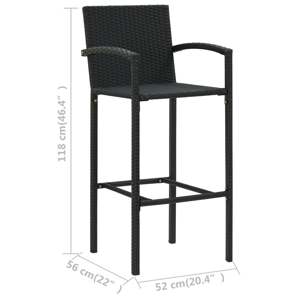5-Tlg. Gartenbar-Set