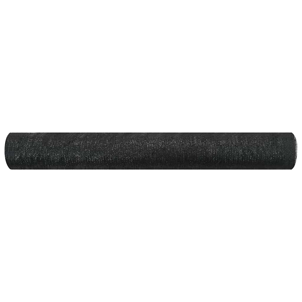 Zaunblende 1X25 M Hdpe 75 G/M² Schwarz