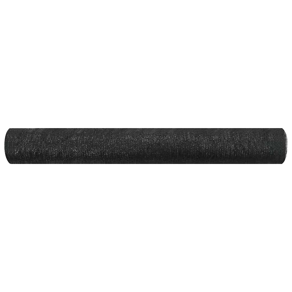 Zaunblende 1,2X25 M Hdpe 75 G/M² Schwarz