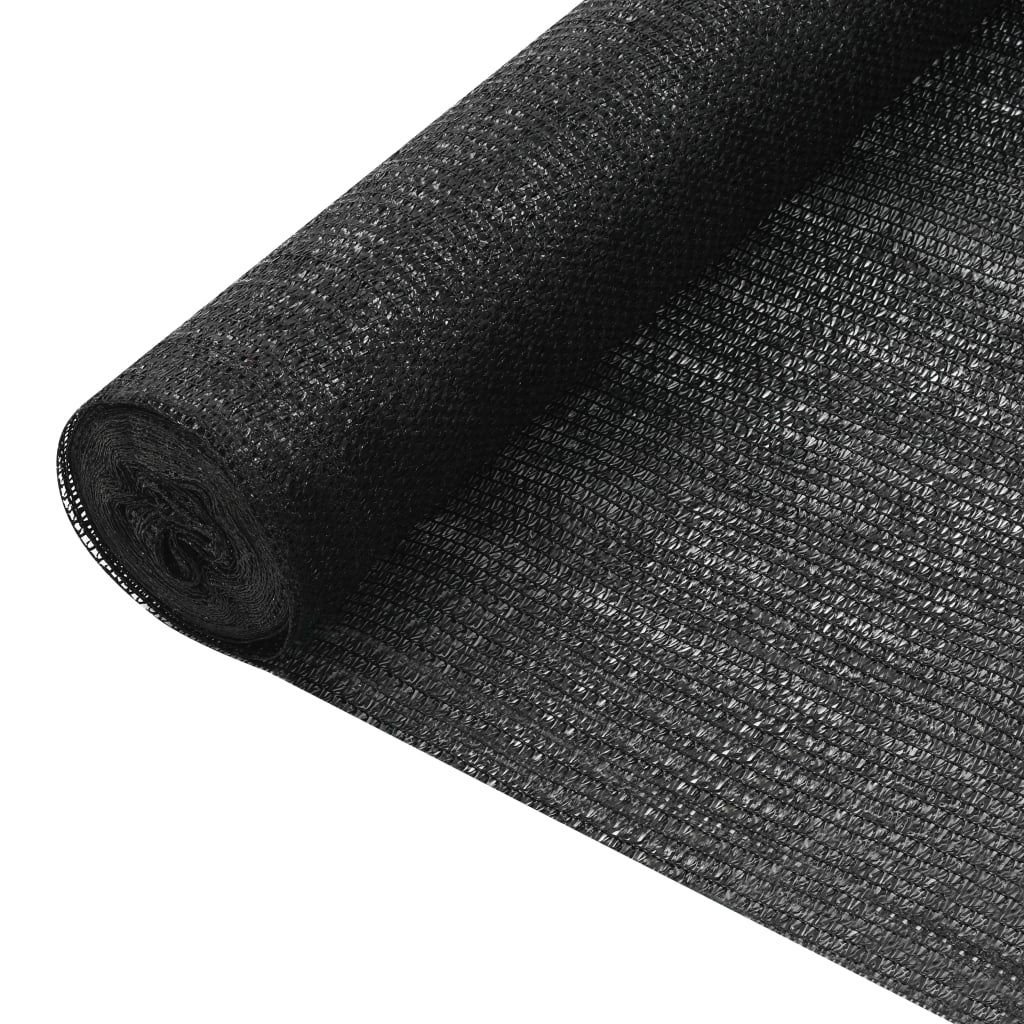 Zaunblende 3,6X10 M Hdpe 150 G/M² Schwarz