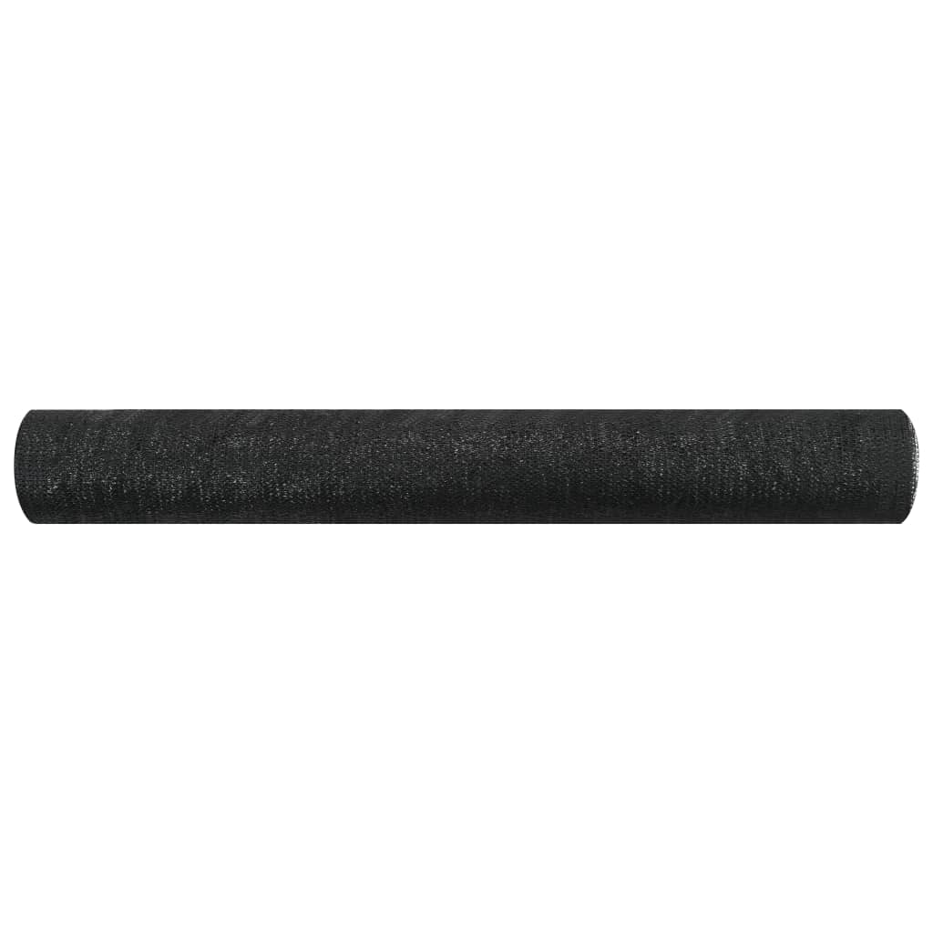 Zaunblende 3,6X10 M Hdpe 75 G/M² Schwarz