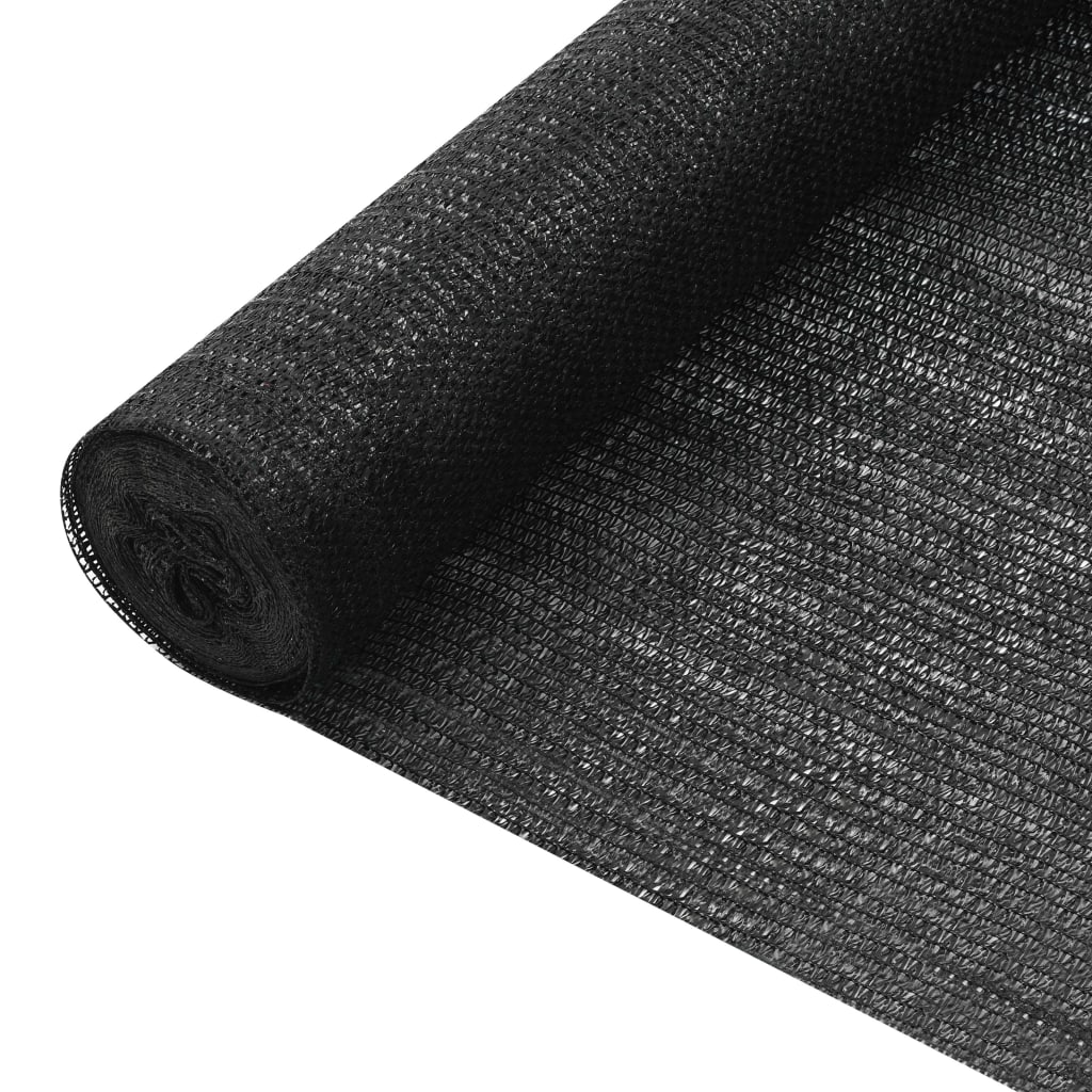 Zaunblende 3,6X10 M Hdpe 150 G/M² Schwarz