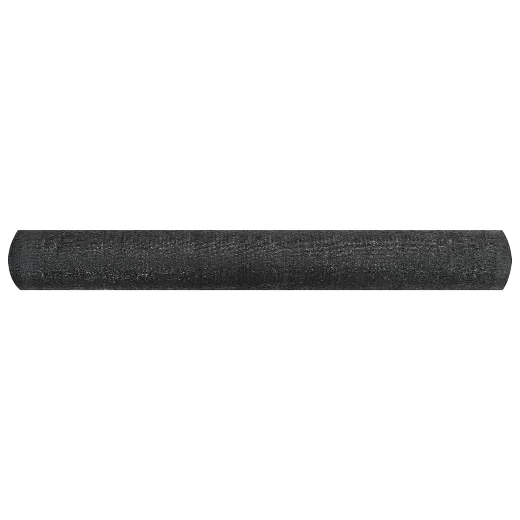 Zaunblende 1,2X50 M Hdpe 195 G/M² Schwarz