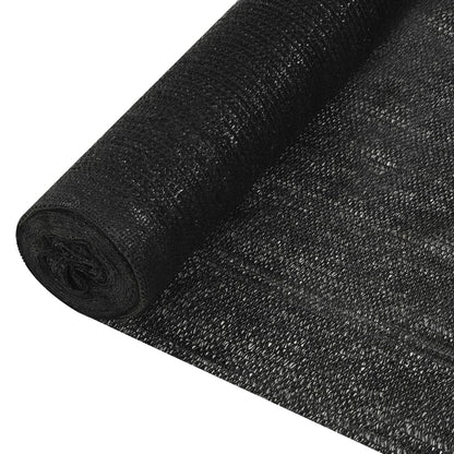 Zaunblende 3,6X10 M Hdpe 150 G/M² Schwarz