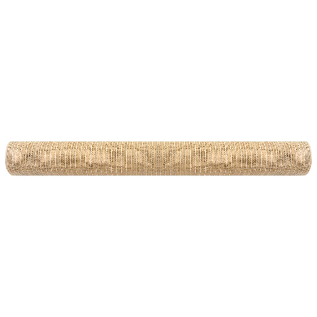 Zaunblende 3,6X25 M Hdpe 75 G/M² Beige