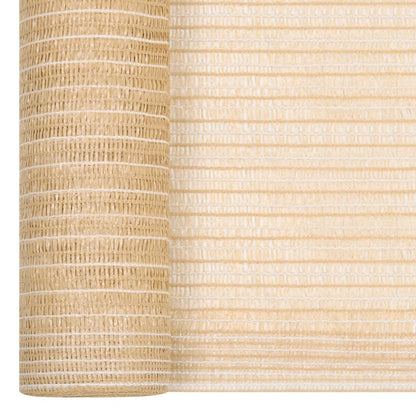 Zaunblende 1,8X25 M Hdpe 195 G/M² Beige