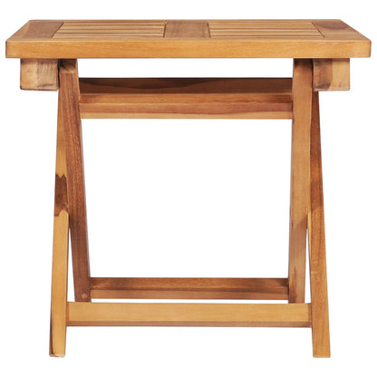 Sonnenliege Mit Tisch Und Auflage Massivholz Teak