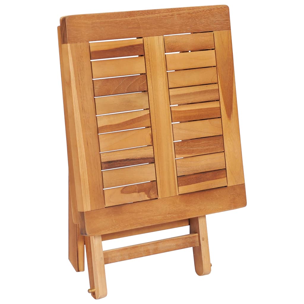 Sonnenliege Mit Tisch Und Auflage Massivholz Teak