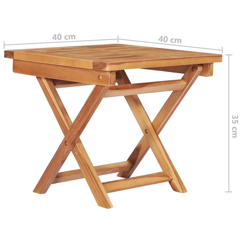 Sonnenliege Mit Tisch Und Auflage Massivholz Teak