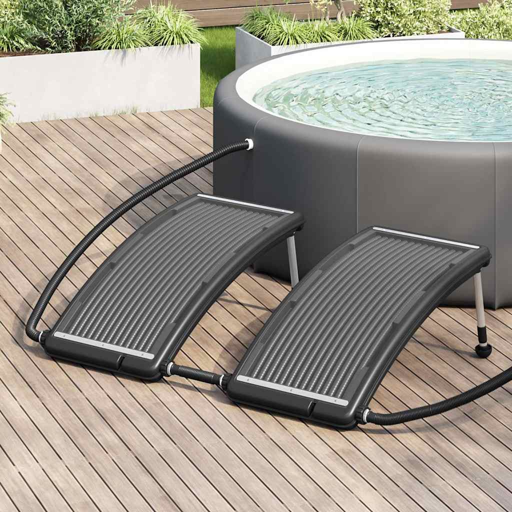 Gebogene Solar-Heizpaneele Für Pool 2 Stk.