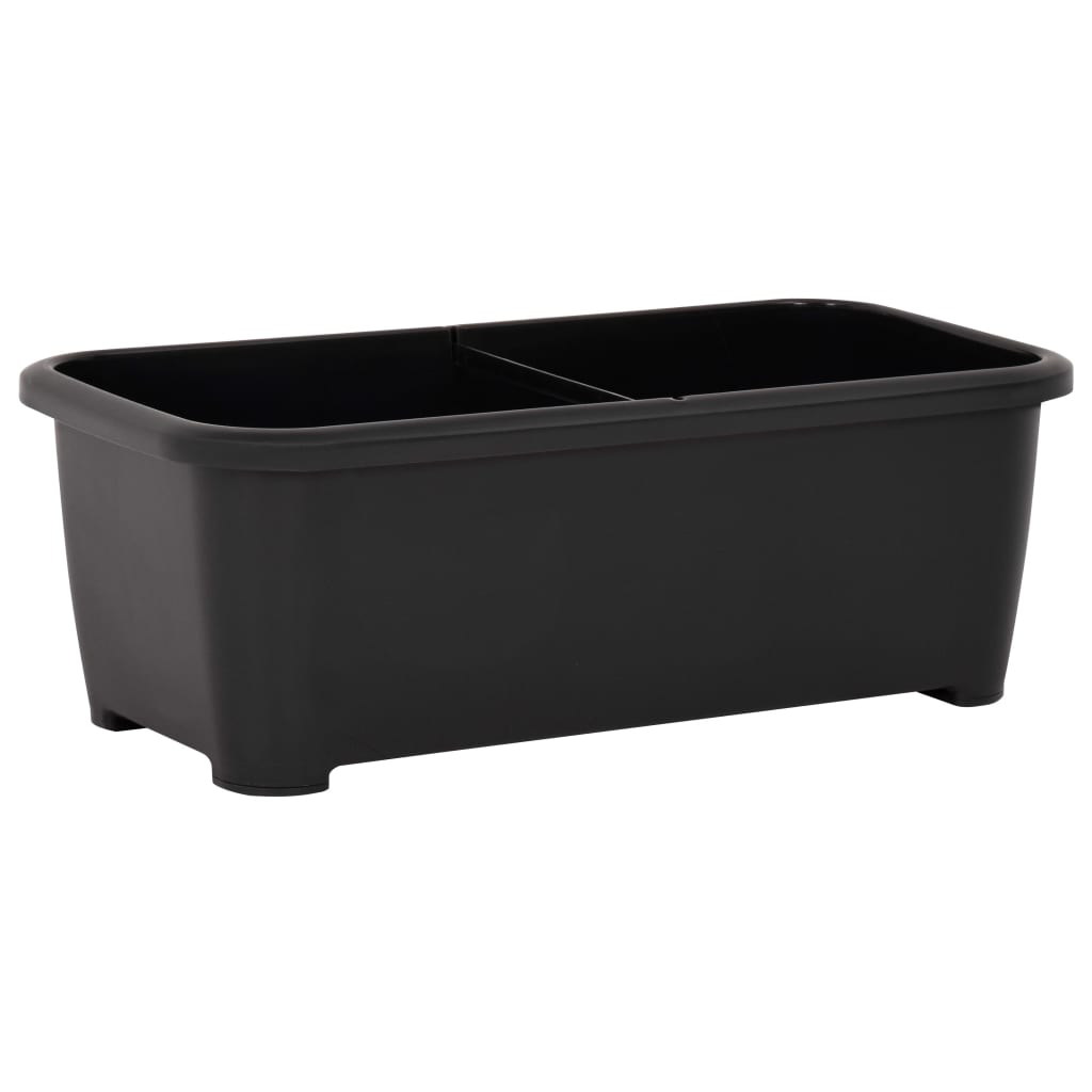 Hochbeet 77X38,7X82 Cm Pp Dunkelbraun