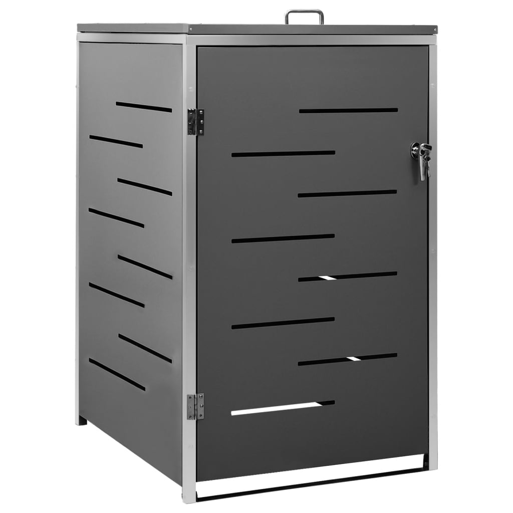 Mülltonnenbox Für 1 Tonne 69X77,5X112,5 Cm Edelstahl