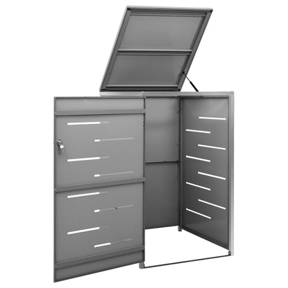 Mülltonnenbox Für 1 Tonne 69X77,5X112,5 Cm Edelstahl