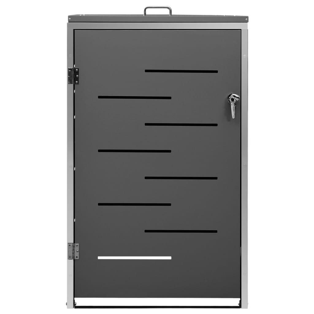 Mülltonnenbox Für 1 Tonne 69X77,5X112,5 Cm Edelstahl