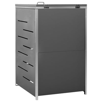 Mülltonnenbox Für 1 Tonne 69X77,5X112,5 Cm Edelstahl