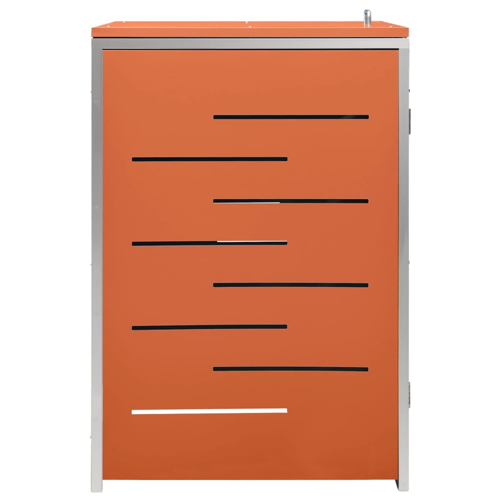 Mülltonnenbox Für 1 Tonne 69X77,5X112,5 Cm Edelstahl
