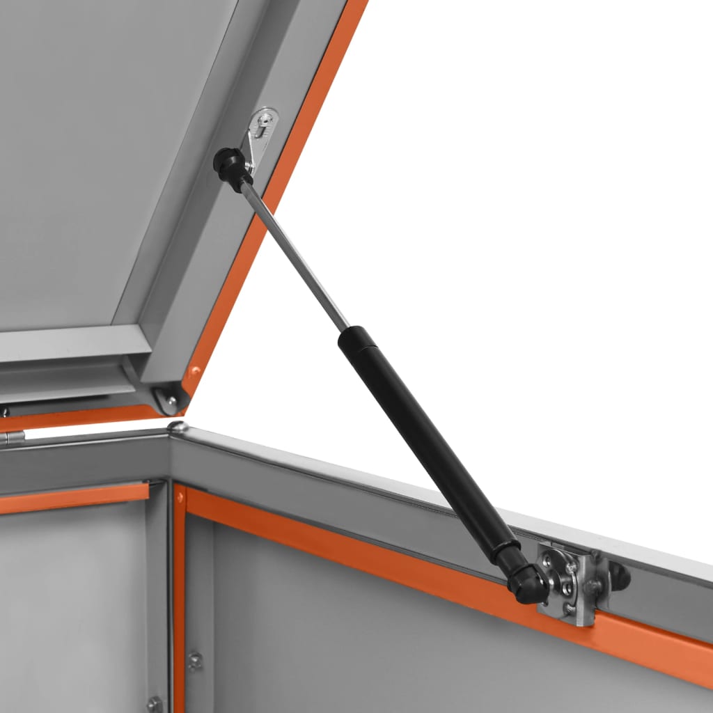 Mülltonnenbox Für 1 Tonne 69X77,5X112,5 Cm Edelstahl