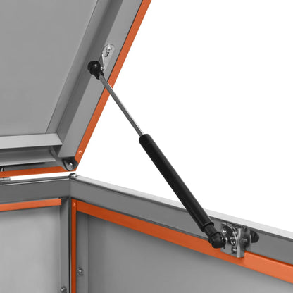 Mülltonnenbox Für 1 Tonne 69X77,5X112,5 Cm Edelstahl