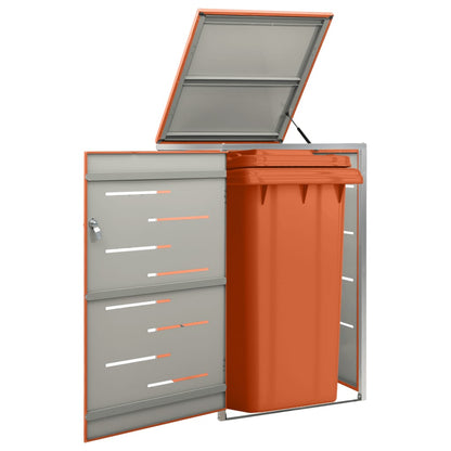 Mülltonnenbox Für 1 Tonne 69X77,5X112,5 Cm Edelstahl