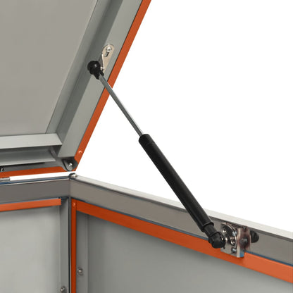 Mülltonnenbox Für 2 Tonnen 138X77,5X112,5 Cm Edelstahl
