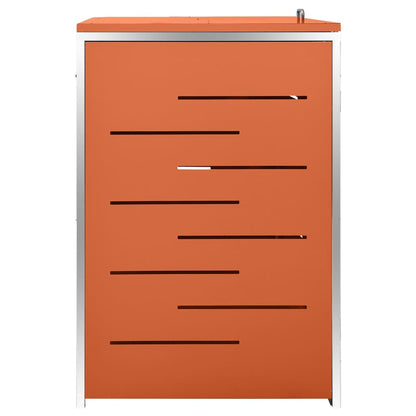 Mülltonnenbox Für 3 Tonnen 207X77,5X112,5 Cm Edelstahl