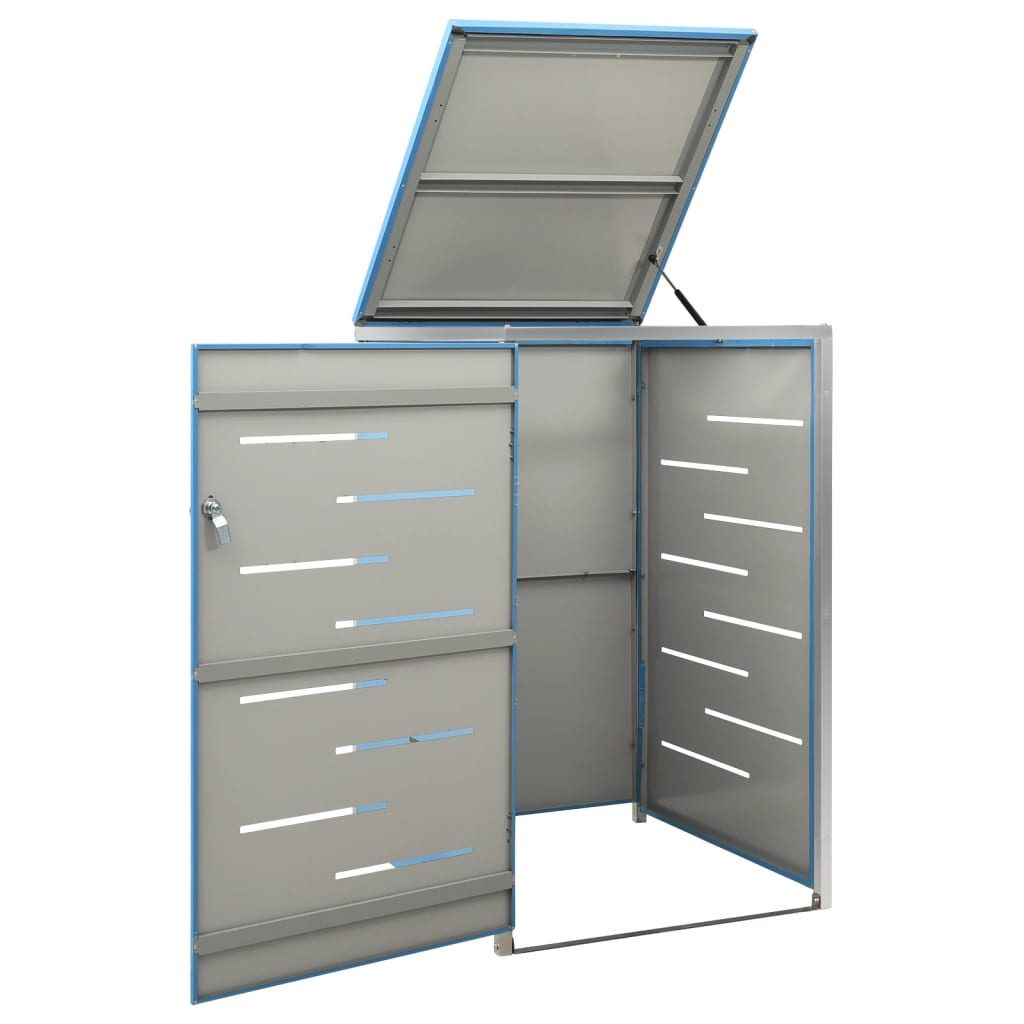 Mülltonnenbox Für 1 Tonne 69X77,5X112,5 Cm Edelstahl