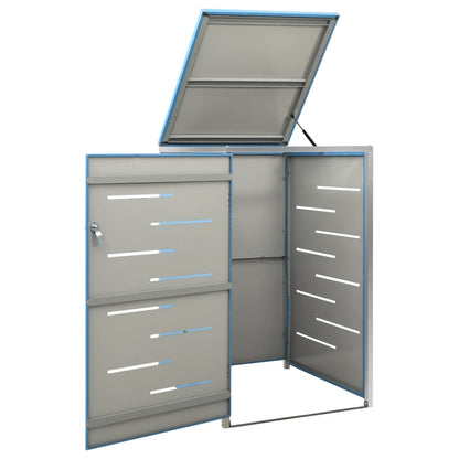 Mülltonnenbox Für 1 Tonne 69X77,5X112,5 Cm Edelstahl