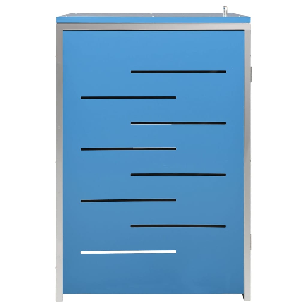 Mülltonnenbox Für 1 Tonne 69X77,5X112,5 Cm Edelstahl