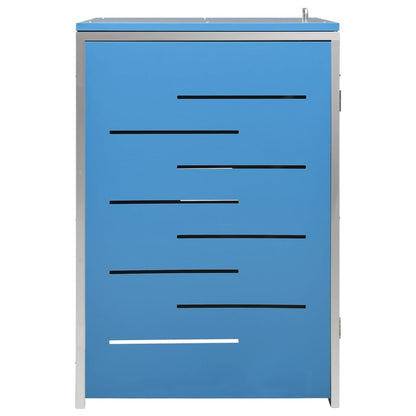 Mülltonnenbox Für 1 Tonne 69X77,5X112,5 Cm Edelstahl