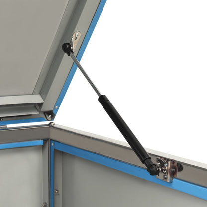 Mülltonnenbox Für 1 Tonne 69X77,5X112,5 Cm Edelstahl