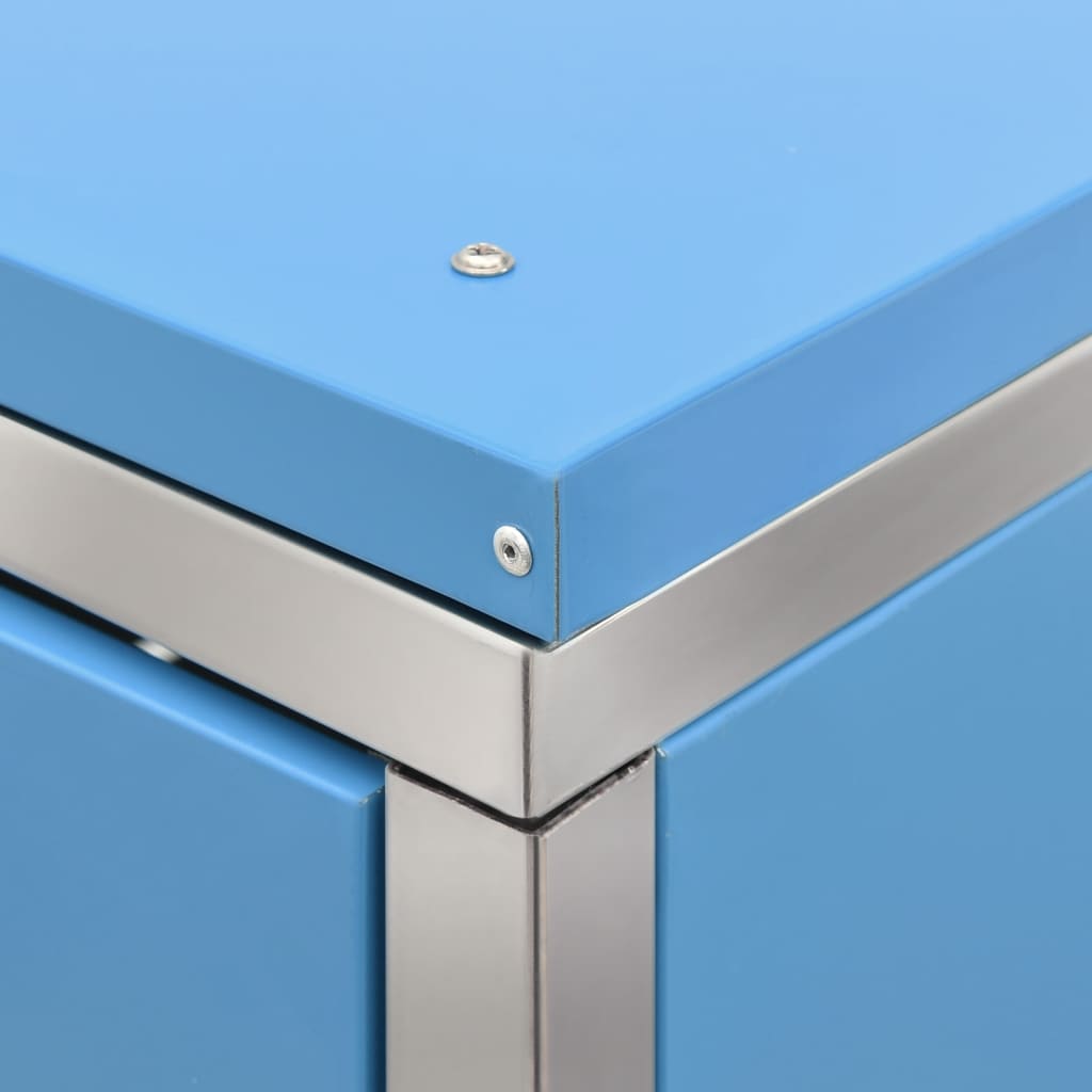 Mülltonnenbox Für 1 Tonne 69X77,5X112,5 Cm Edelstahl